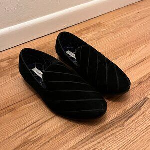 Steven Madden Velvet Tux Slippers